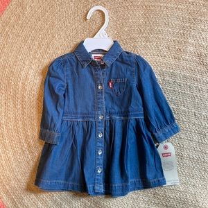 Levi’s baby dress NWT